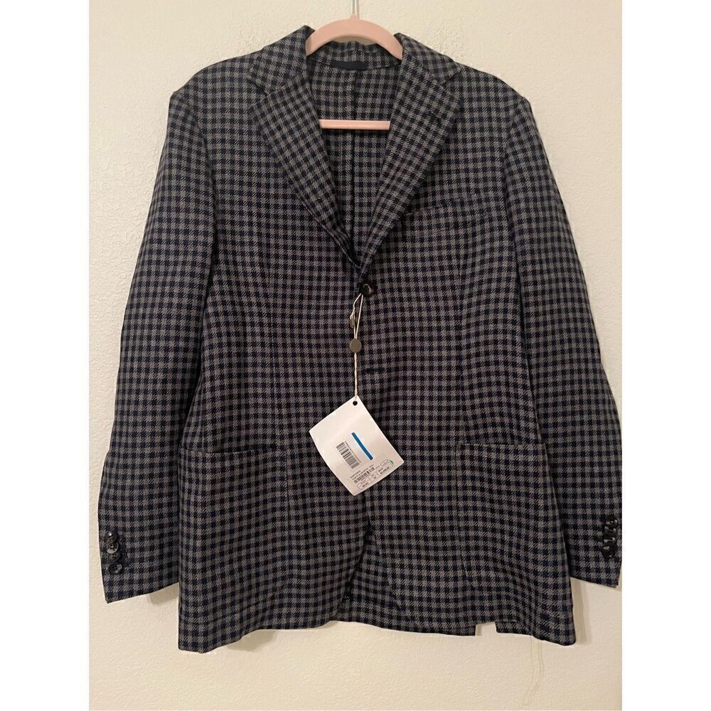 Sartori Napoli Wool Linen Blend Blazer NWT NEW